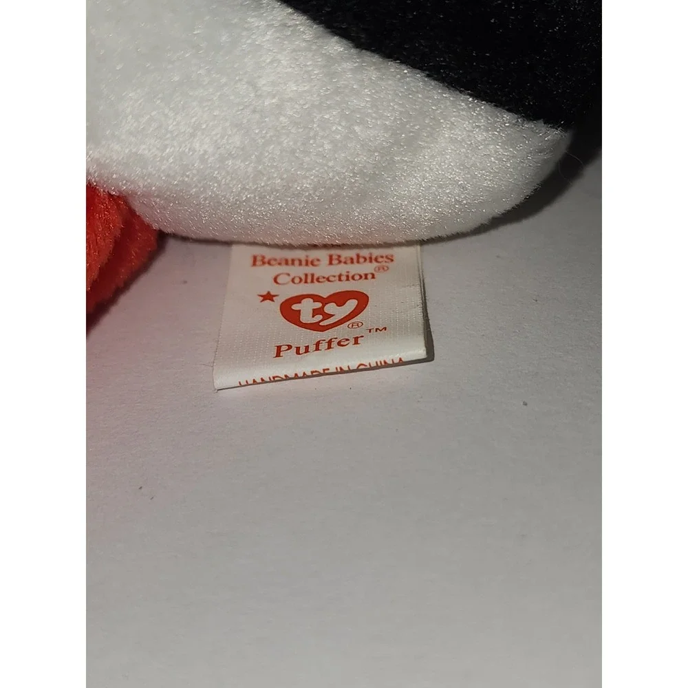 Ty Beanie Babies Puffer The Puffin Red‎ Star November 3 1997